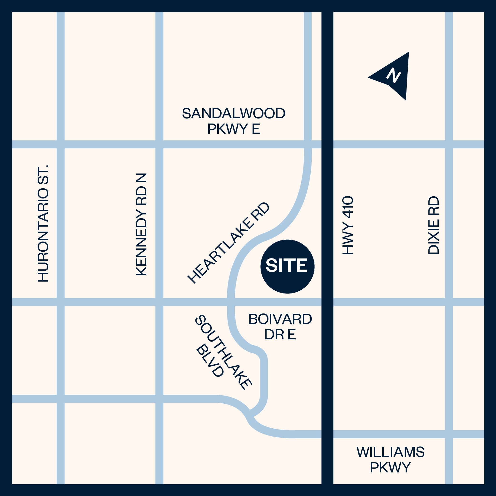 Heartlake Collection site plan