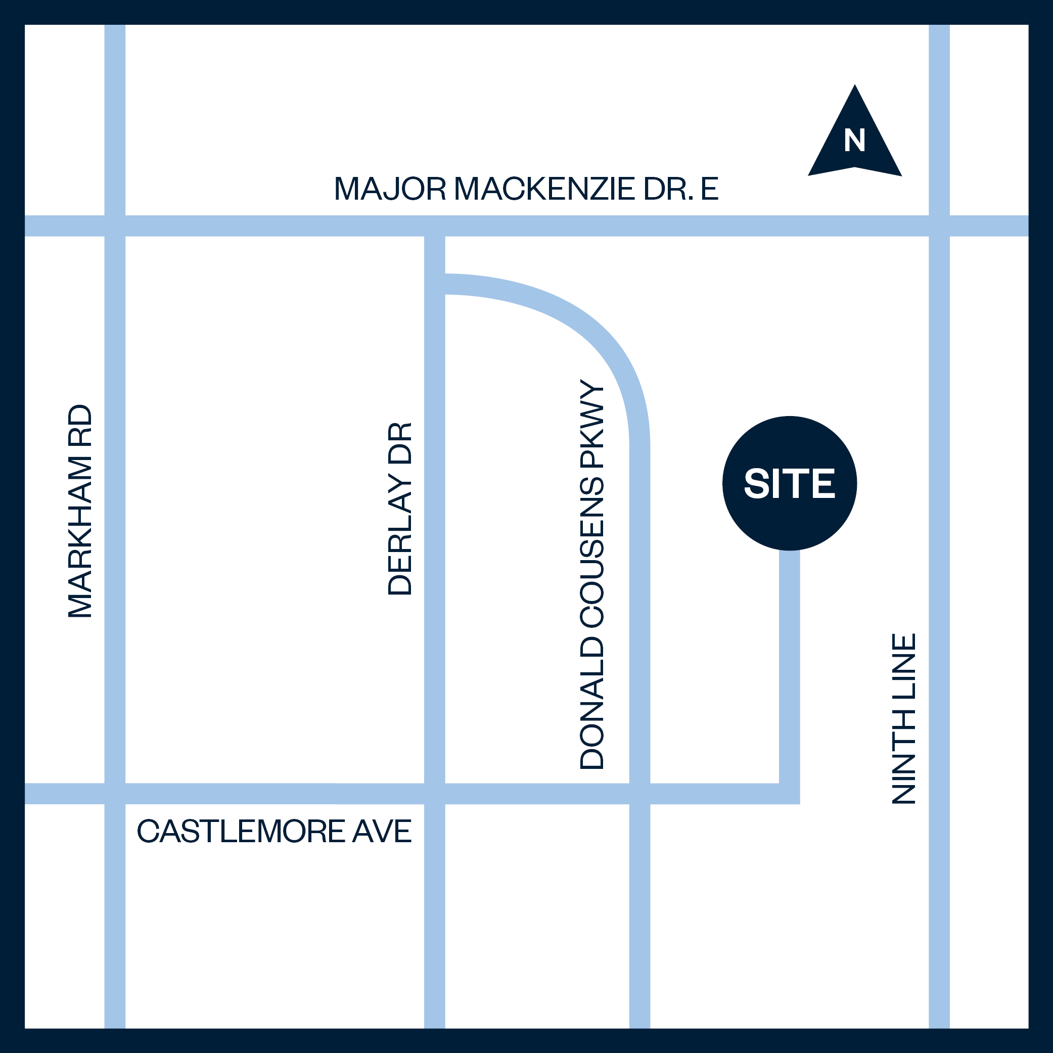 Townhomes of Little Rouge site plan