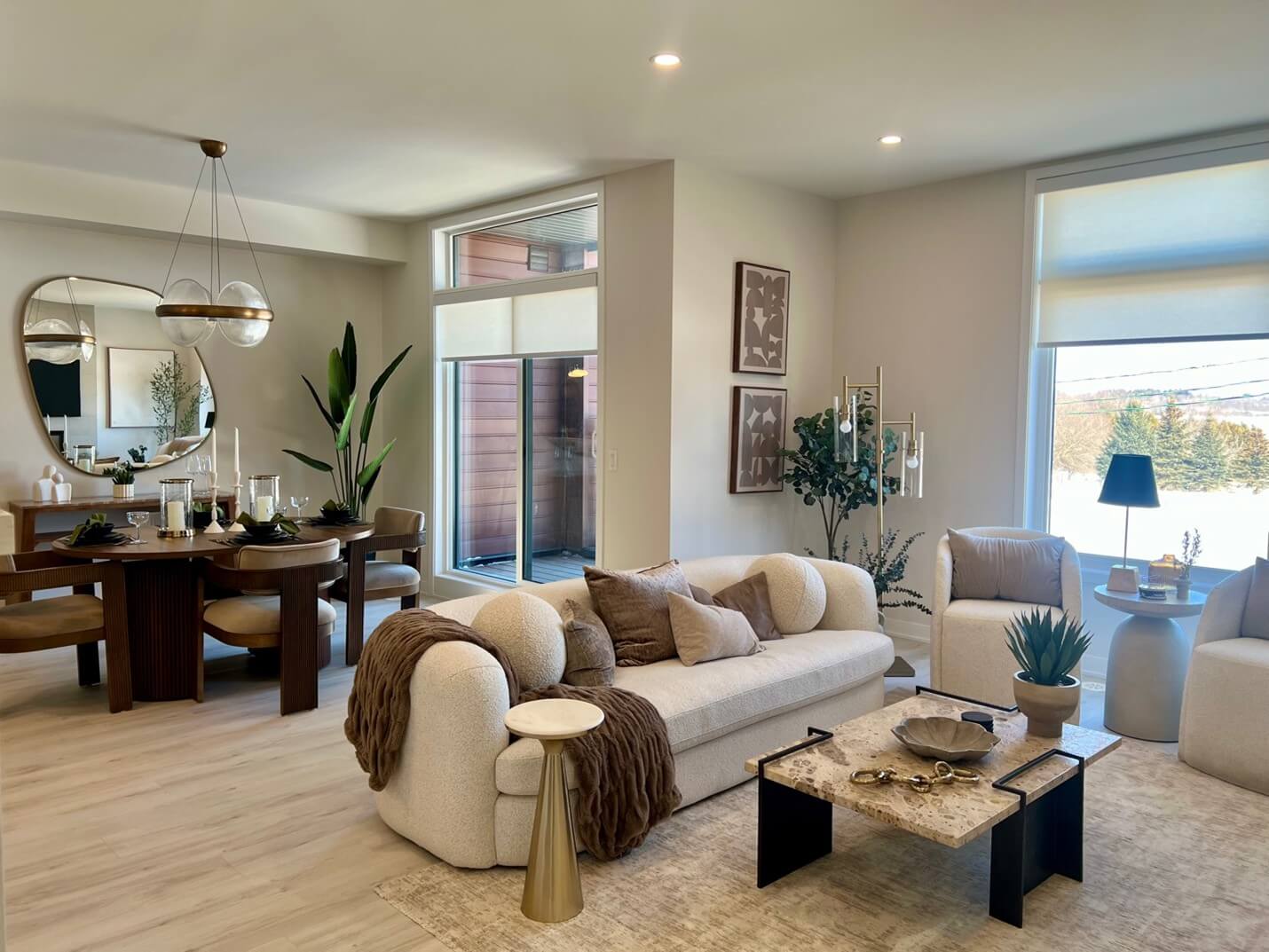 Model Home Living Room