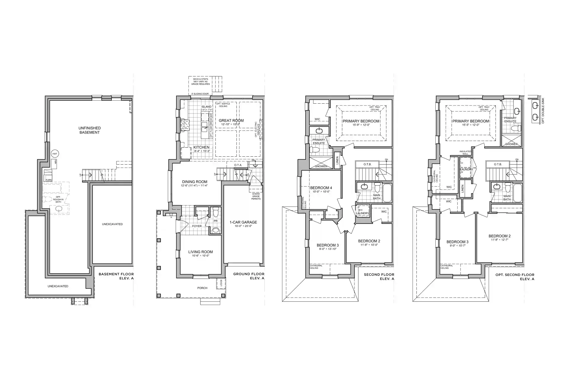 Elev. A (Corner) (Lot 1)