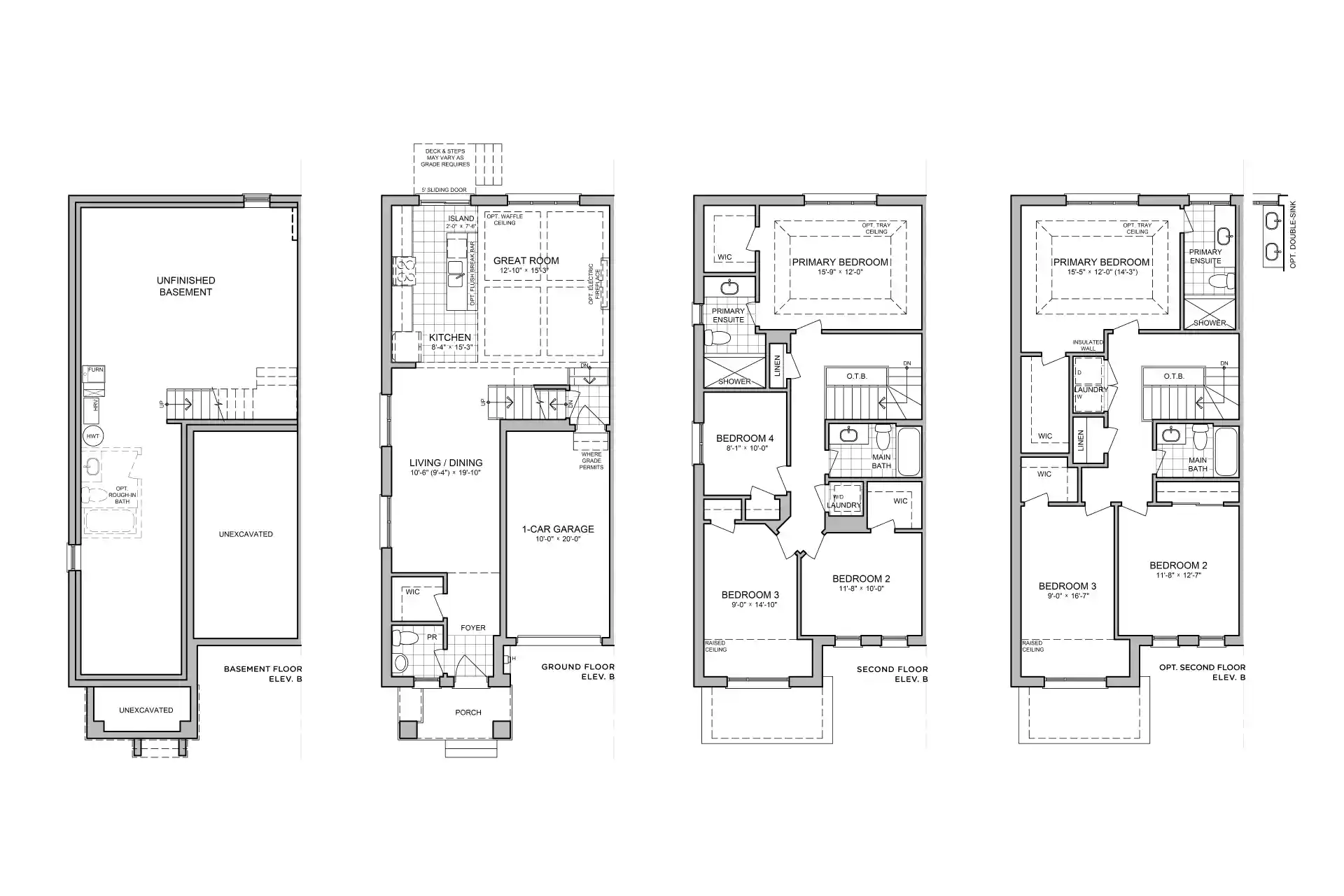Elev. B (End) (Lot 1)